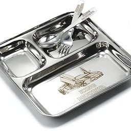 Gift Suvidha Personalized 3 & 5 Kappa Plate Set for Boys & Girls (3 Kappa, with Glass)-image-17