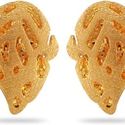 Women's & Girl's Zenina Collection 22K Yellow Gold Earrings-15
