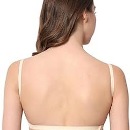 Be-Wild Full Coverage Non Padded Backless Transparent Strap Bra for Women and Girls/Ladies/Black/Cotton/Casual/t-Shirts/Everyday/Regular/Bras-picture-41
