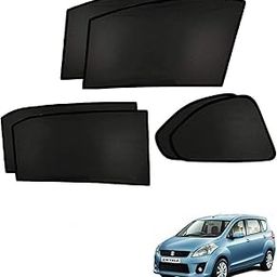 Kozdiko Car Sun Shade Z-Black Non Magnetic Fix Type Curtains Compatible with Maruti Suzuki Old Ertiga (2011-2017)-image-22