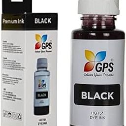 GPS Colour Your Dreams GT5810 Refill Dye Ink for HP GT51 GT52 Compatible for HP Ink Tank 115, 310, 315, 319, 410, 415, 419, 455, 500, 515, 530, 615, 5810, GT 5811, GT 5820 Black 1 Bottle-11