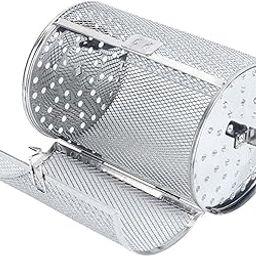 LOSA Roaster Drum Oven Cage Oven Basket 10inch Heating Evenly for BBQ Kitchen-image-42