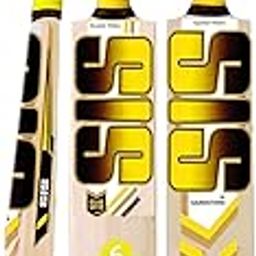 Sainistars Popular Willow Cricket Bat | Lightweight Professional Bat for Tennis Ball | Thick Edge, Curved Blade | Ideal for Adults, Tournament & Club Matches, (Yellow Bat D1, Size-06)-image-36