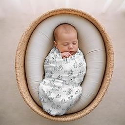 Sassoon Disney Dalmatian Baby Swaddle Sheets Pack of 2 for Newborns, Soft Cotton Receiving Blanket, Lightweight Infant Wrapper, Hypoallergenic Baby Cloth, Essentials for New Born (110 x 110 cm)-image-71