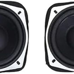 Generic Sp 4 Inch Subwoofer Speaker 4 Ohm 30 Watt Hifi Woofer Deep Bass For Home Theater (Pack Of 2) - Black-13
