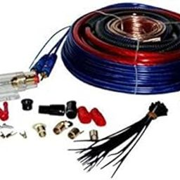 Auto Pearl- GeeStar 8 Guage 2 Channel Amplifier Full Installation Kit - 500 Abarth-17