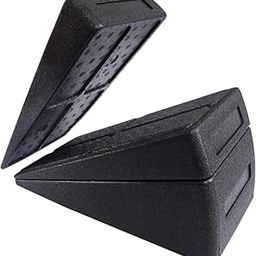 FITCOZI Slant Board Ankle Stretcher Calf Stretch, Heel Wedge Non Slip Design Wrist Support Workout Ramp for Leg Exercise and Balance Training (Pack of 3)-image-72