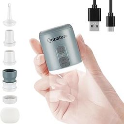 Qunature Mini Air Pump 4.5kPa with Magnetic & Hanging Camping Lantern Lithium Battery, Ambient Light Diffuser Included Multifunctional for Outdoor, Pool Floats, Air Mattress,Vacuum Bags-image-85