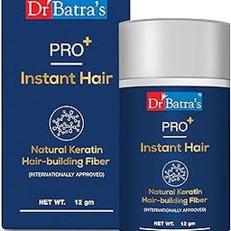 Dr Batra's Pro Instant Hair Natural Keratin Hair Building fibre (Internationally Approved)- Dark Brown, Highly enriched with Pure Corn & Natural Fiber, Covers bald spots, For Thick Hair, Suitable for Men & Women-12