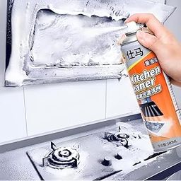 Westor Kitchen Cleaner Oil & Grease Stain Remover Stove & Chimney Cleaner Spray Non-Flammable Nontoxic Magic Degreaser Spray for Kitchen Gas Stove Cleaning Spray for Grill-image-32