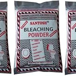 Santosh Powerful Bleaching Powder 500 Grams For Household & Kitchen Cleaning|Disinfectant to Kill Fungus,Germs,Bacteria |Floor Cleaner| |Toilet Cleaner| |Overhead Tank Cleaner| - Pack of 3-image-74
