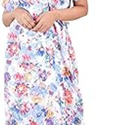 Women Long Rayon S to 4XL Size Housecoat/Robe/Wraper-image-79