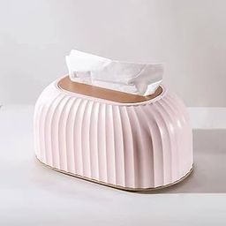oddpod™ Streak Tissue Box Holder with Automatic Spring/Desktop Facial Paper Towel Dispenser for Office, Home, Restaurants, cafes, Hotels & Hospitals - Lavender-image-33