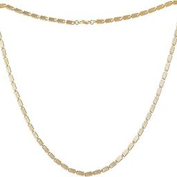 Fashion Jewelry Neck Chain for Men & Women: Gold Plated Stylish & Contemporary Lightweight Necklace Chain- Ideal for Casual Outfits for Women, Boys and Men's (Unisex)-OSAK004-IG CHAIN-image-19