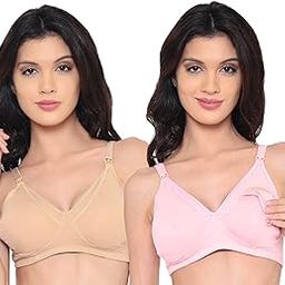 Women's Cotton Non Padded Non-Wired Maternity Bra-image-46