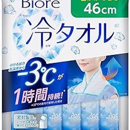 Biore Cold Towel, Unscented, Pack of 5-30