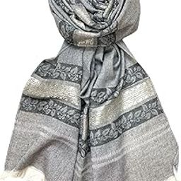 Scarf Woman Soft Viscose Cotton Scarves with Jamdani Weave | Stylish, Soft, & Lightweight | Hijab Scarf | Headscarf | Neckscarf | Stole-image-76