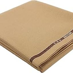 Men's Viscose 1.25 m Unstitched Trouser Fabric (Beige, Free Size)-picture-25