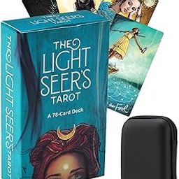 2 PCS Blue Tarot Card Deck, 78 Original Tarot Cards, Tarot Cards for Professionals, and Collectors, Ideal for Divination, Meditation and Spiritual Practices (with Black Storage Bag Set)-7