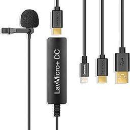Saramonic Digital Lavalier Microphone with Lightning, USB-C & USB-A Output for iPhone, iPad, Android Devices & Computers with Headphone Out (LavMicro+DC)-18