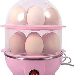 Bluerain Enterprise Multi-Function Electric 2 Layer Egg Boiler Cooker&Steamer, Egg Boiler Electric Automatic Off, Double Layer Egg Boiler (Double Layer, Multi Color) (14 Eggs)-image-93