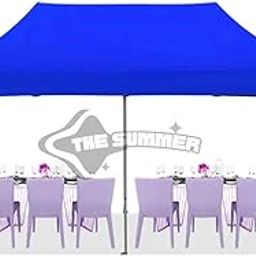The Summer 20x10 Feet (Semi Premium 35 Kg) Portable Folding Gazebo Tent, Multipurpose Outdoor Gazebo Tent (Blue)-image-80