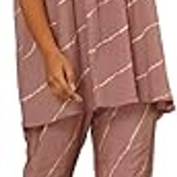 Coord Set for Women Gathered Peplum Co-Ord Set Polyester Co-RDS Sleeveless Coordinated Outfits-image-26
