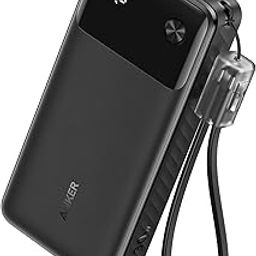 Anker Power Bank 20000 mAh with 3-Port 30W Max PD Fast Charge, Compatible iPhones, iPads, Macbooks, Samsung Smartphones and Other Android Devices - Black-21