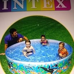 Intex Underwater Fun Swimming Pool- 6 Feet,Multi-8