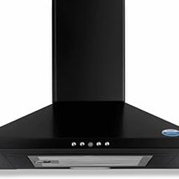 Glen 60 cm 1000 m³/hr Baffle Filter Kitchen Chimney |Pyramid Shaped |(Hood Aqua, Push Buttons Control,Black)-image-29