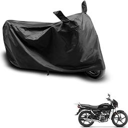 Sneha Sales Premium Two Wheeler Motorcycle Body Cover Compatible for Hero Splendor Plus Water-Resistant | Heavy Duty | Dustproof| UV Protection | Fits All Models | Black-image-93