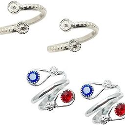 Kamada's Designer colorful Toe ring-image-85