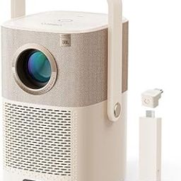Yaber T2 Outdoor Projector with WiFi 6 and Bluetooth, Native 1080P Smart Movie Portable Projector for Inside and Outside, Compatible with TV Dongle [Sound by JBL & Built-in Battery]-4