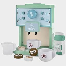 BLiSS HUES Wooden Coffee Machine Toy Set with Acessories- Pretend Play Toys for Kids- Kitchen Toys for Girls & Boys-image-67