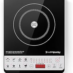 Longway Cruiser IC 2000 Watt Induction Cooktop with Auto Shut-Off & Over-Heat Protection With 8 Cooking Mode & BIS Approved | 1-Year Warranty | (Black)-image-44