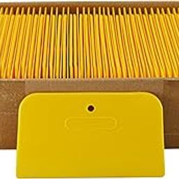 Astro 4528 Yellow 6" Plastic Spreader, Box of 100-image-54