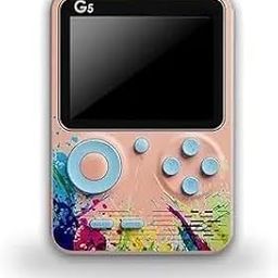 IndiElectronica G5 Handheld Game Console 3.0in Screen Handheld Gaming Device Supports Memory Card Expansion 2 Players Game (Posh)-11