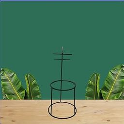 BUGAKI Varalaxmi Saree Draping Stand, Metal Display Rack, Black-image-31