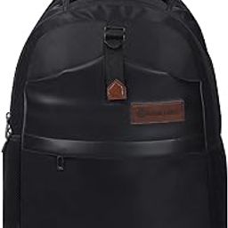 GadgetBite Leather Blaze Laptop Backpack 28 Ltrs Multifunctional and Elegant,Leather Backpack with 28 Ltrs of Storage Capacity, Designed to Keep Your Laptop Safe and Organized, Bottle Pockets.(Black)-picture-30