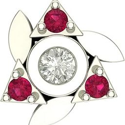 18K/14K Yellow/Rose/White Gold and Diamond Nose Pin(Screw) for Women-image-68