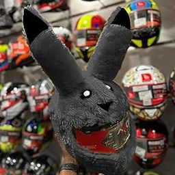 Vagary Rabbit Style Bunny Helmet Cover for Full Face Helmet-10