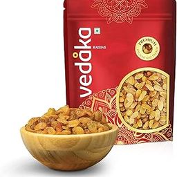 Amazon Brand - Vedaka Premium Fresh Raisins | 500 g | Kismish | Sweet Fruity Taste | Soft Chewy Texture | Healthy Snack | Natural Source of Antioxidants, Potassium and Fiber-17
