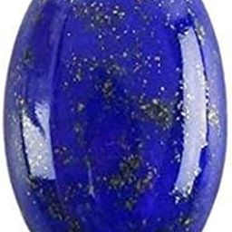 100% Natural and Certified Lapis Lazuli/Lajward Lajwart Lajvrat Lajwrat Lapis Lazuli Gemstone Rashiratan with Hallmarked Lab Certificate-image-99