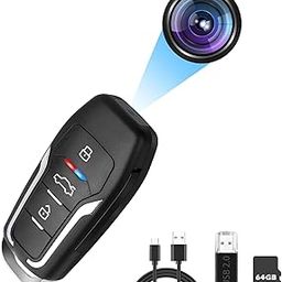 MAYUMI Hidden Camera Car Key,Smart Baby Nanny Cam for Surveillanc Outdoor Indoor No WiFi Function-11