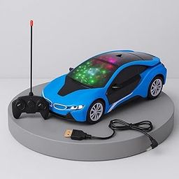 GRAPHENE RC Battery Operated 3D Lights Famous Toy Car Remote Control High Speed Rechargeable Racing Toy Power Battery Car Remote Controller Gift for Kids Boy Girls (2-8 Years)-10