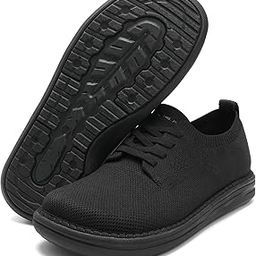 Wide Toe Box Shoes for Men Casual Dress Shoes Wide Width Non Slip Walking Shoes with Arch Support-picture-19