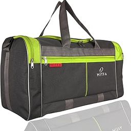 MITFA Travel Duffle Luggage Bag | Multiple Zippered Compartments Ultra-Light Weight | Matty 50 litres Large Capacity | Men and Women Travel Duffle Bag (Green)-image-40