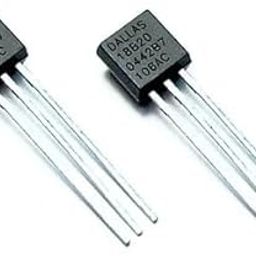 SOOTRA_ DS18B20 Digital Temperature Sensor, -55°C to 125°C, 3V to 5V Pack of - (2)-image-0