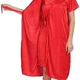 Short Nighty with Robe-image-48