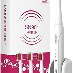 LOOM TREE® Adults Electric Soft Toothbrush Oral Care Toothbrush + 3 Brush Head Pink | Health Care | Other Health Care Supplies-image-67